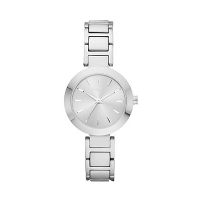 Ladies Silvery White Dial watch ny2398